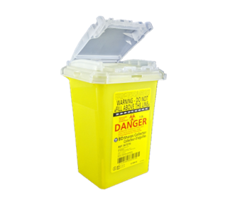 Contenant Sharps 1 litre jaune