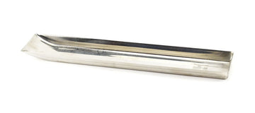 Plateau inox. 8''x1.5x0.30'', (20x3.5x1cm)