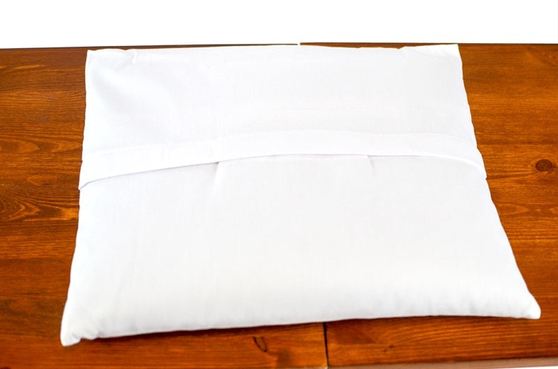 Coussin ventral, sarrasin bio, poly/coton 13''x16'', (33x40cm)