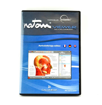 DVD, Sédatélec Auriculo 2D by Natom, FR, AN, DE