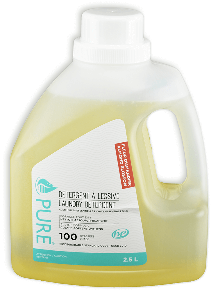 PURE, Détergent à lessive Fleur d'amandier / 2.5L