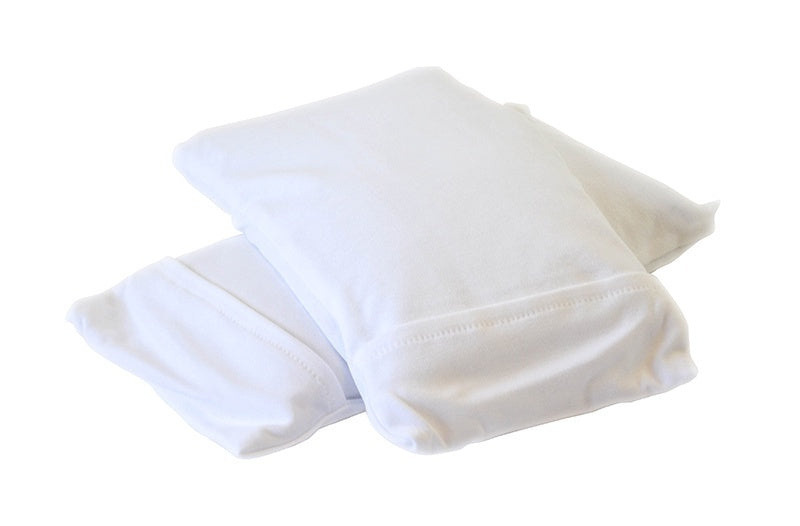 Housse protège appui épaule avec rabat 12''x7'' tricot/coton, /paire, (30.5x18cm)