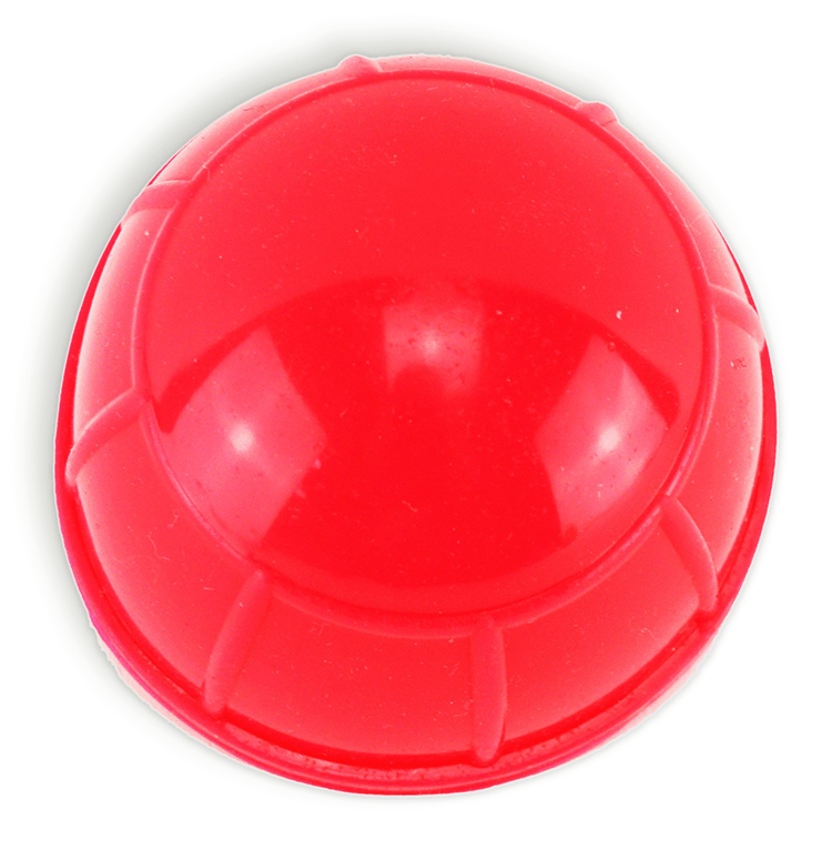Ventouse (1) en silicone Ext. Dia, 7.3cm, int. dia. 5.5cm Rouge