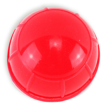Ventouse (1) en silicone Ext. Dia, 7.3cm, int. dia. 5.5cm Rouge