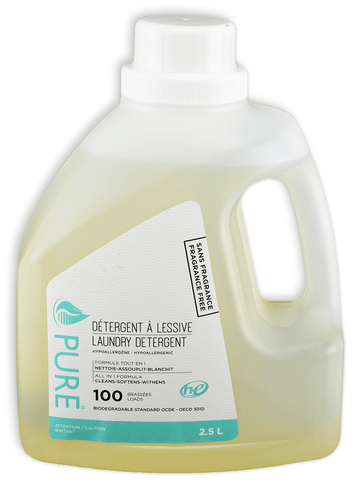 PURE, Détergent à lessive sans parfum/  2.5L