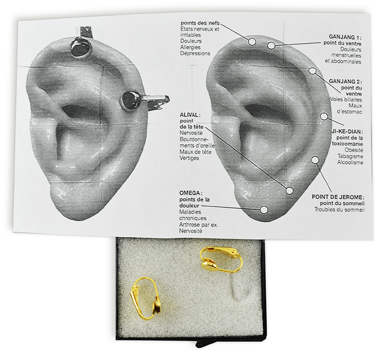 Boucles d'oreilles magnétiques couleur Or