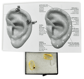 Boucles d'oreilles magnétiques couleur Or