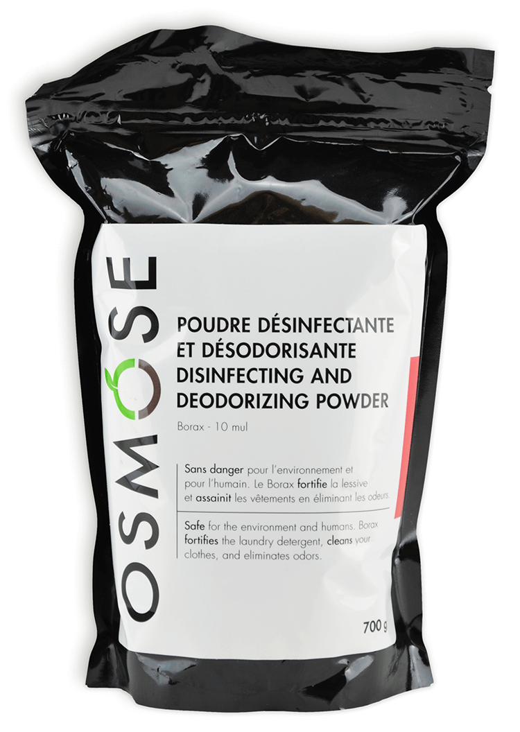 Osmose, Poudre désinfectante et désodorisante 750g (BORAX)