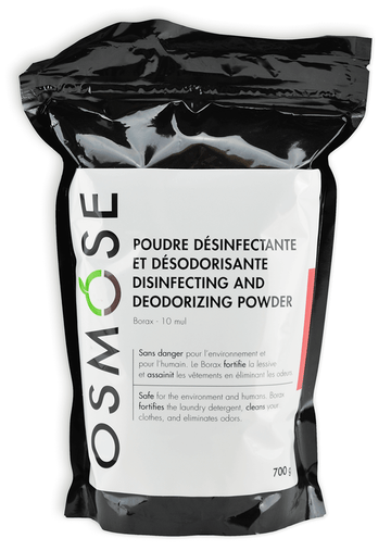 Osmose, Poudre désinfectante et désodorisante 750g (BORAX)
