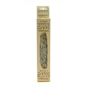 Bâton de Sauge Amérindien (rituel de purification) 9" (22.5cm)