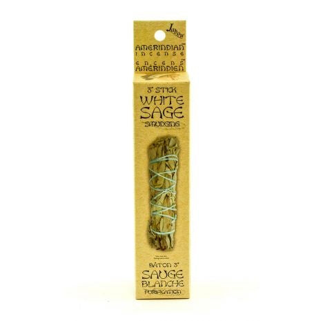 Bâton de Sauge Amérindien (rituel de purification) 3" (7.5cm)