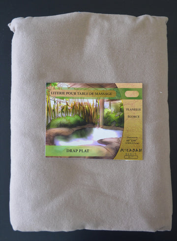 Drap flanelle  Écorce