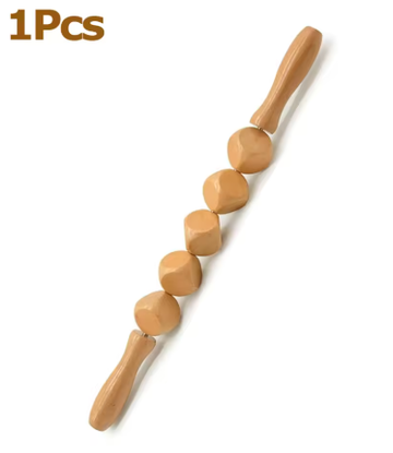 Rouleau de massage en bois  5 cubes Madéro