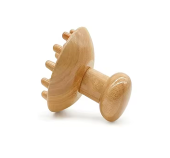 Outil de massage en bois  poigné avec pic Madéro