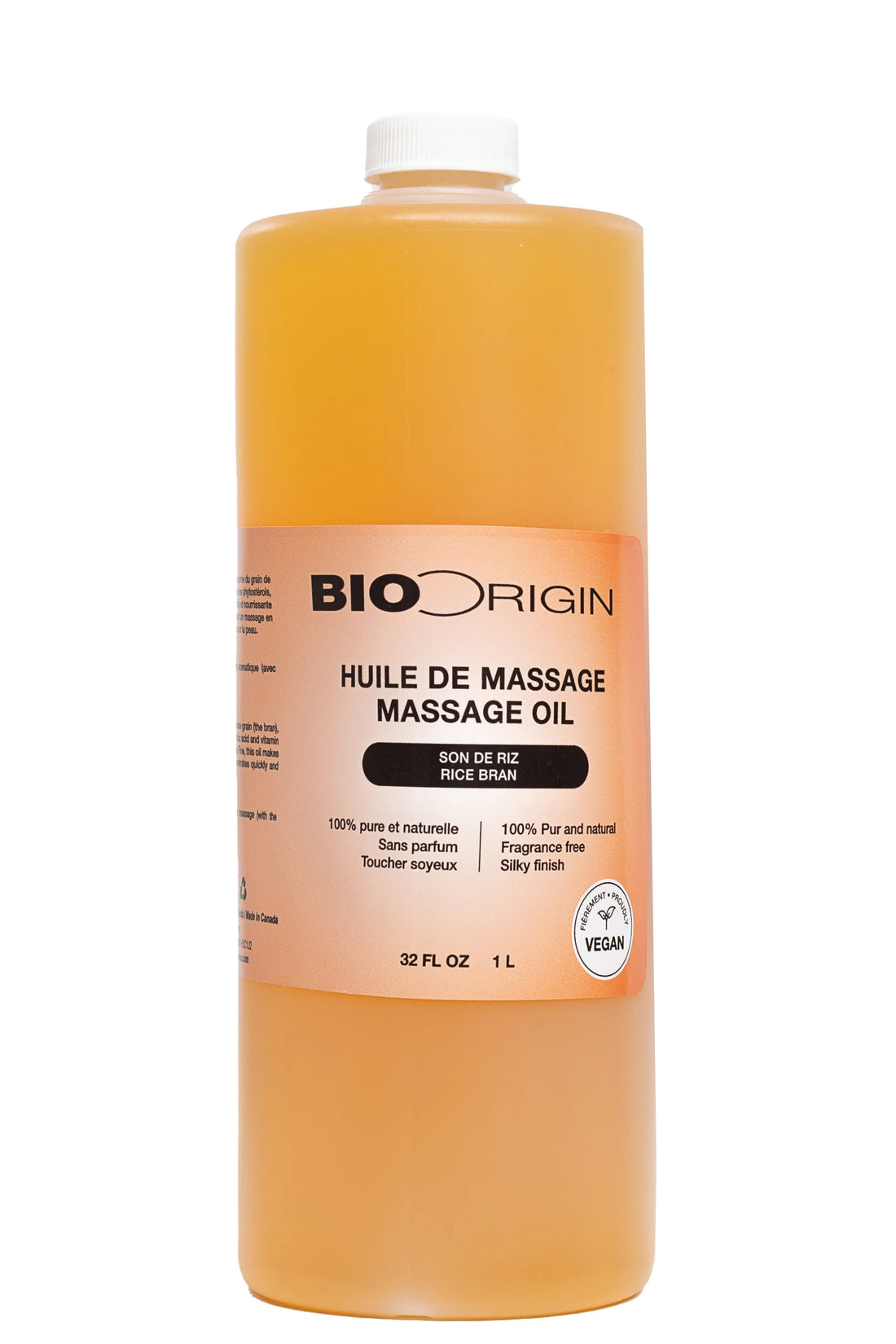 Bio Origin - Huile de Son de Riz Pure