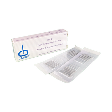Aiguilles d'acupuncture Carbo sans mandrin 0,18 x 7 mm (bte/100) - Exp. 05/2027 Lot 240151