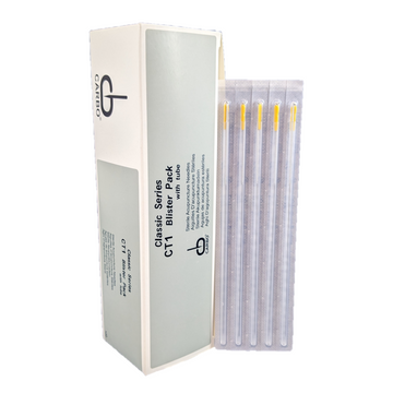 Aiguilles d'acupuncture Carbo Classic CT1 0,35 mm x 100 mm (bte/100) - Exp. 10/2026 Lot 230314