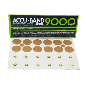 Aimants or ACCU-BAND 9000 (pqt/12)