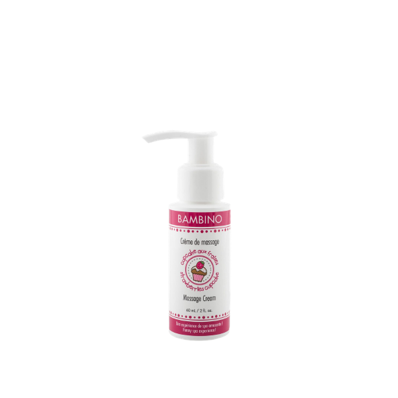 C.S. Bambino - Crème de Massage - Cupcake aux Fraises 60ml