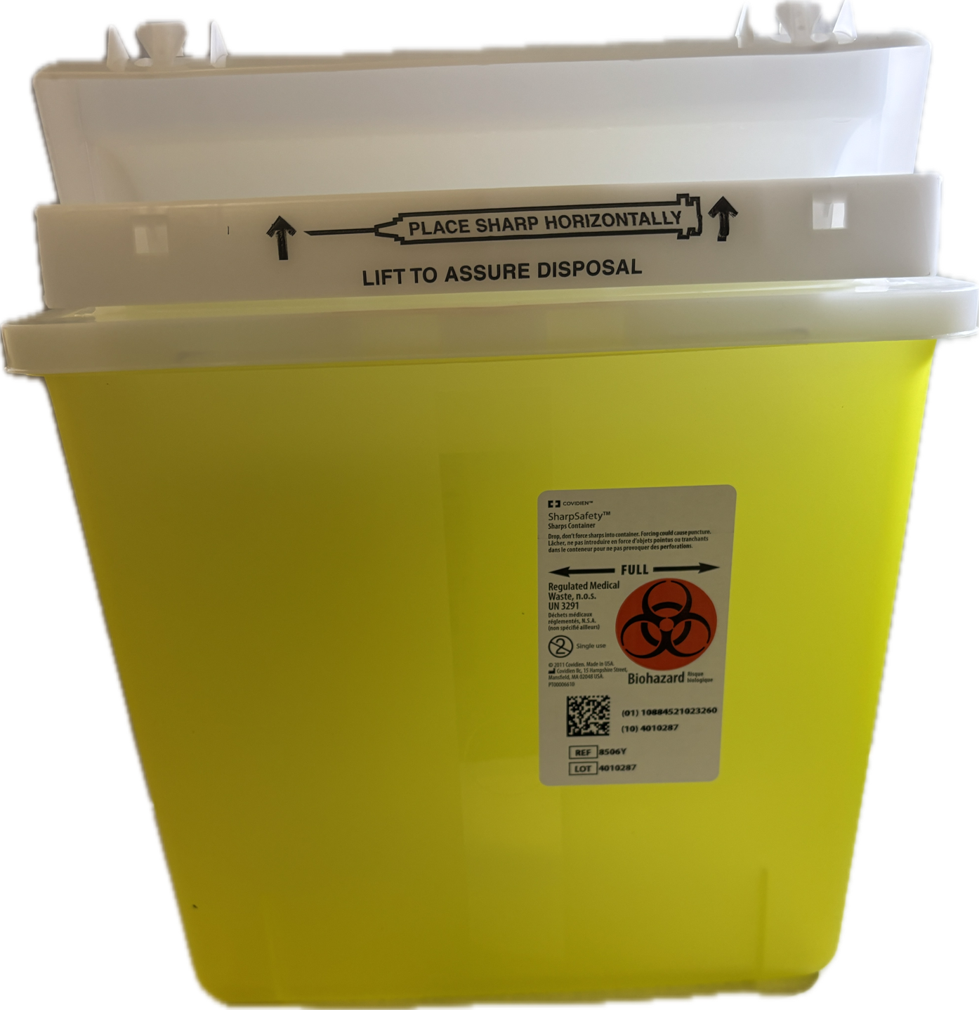 Contenant Sharpsafety 4,4 litres Jaune