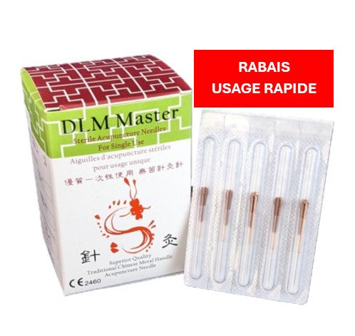 Expiration dans moins d'un an - Aiguilles d'acupuncture DLM chinoises cuivrées /1