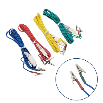 Fil petite pince alligator conn. rect. pour KWD-808