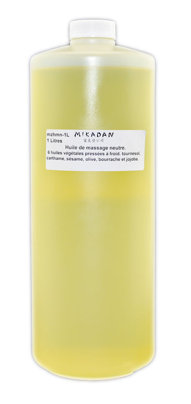 Huile de massage neutre Zayat Aroma: Tournesol, Carthame, Sésame, Olive, Bourrache et Jojoba