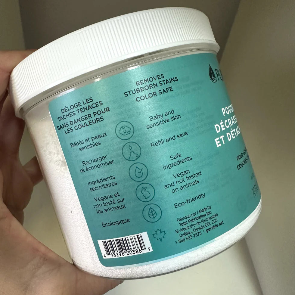 Poudre décrassante et détachante 800g (percarbonate de sodium)