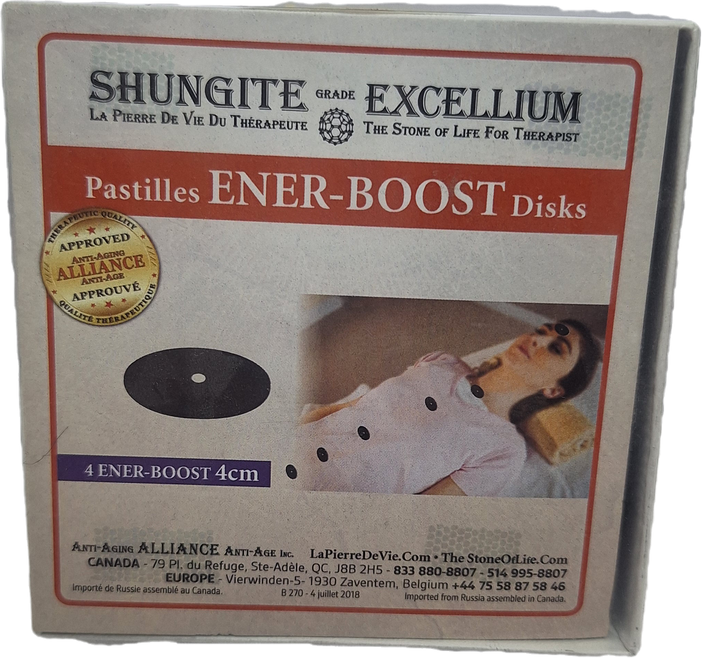 Pastille de Shungite Suprême -La pierre de vie