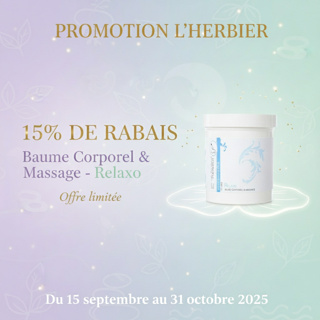 Bannière promotionnelle L'HERBIER avec dates complètes