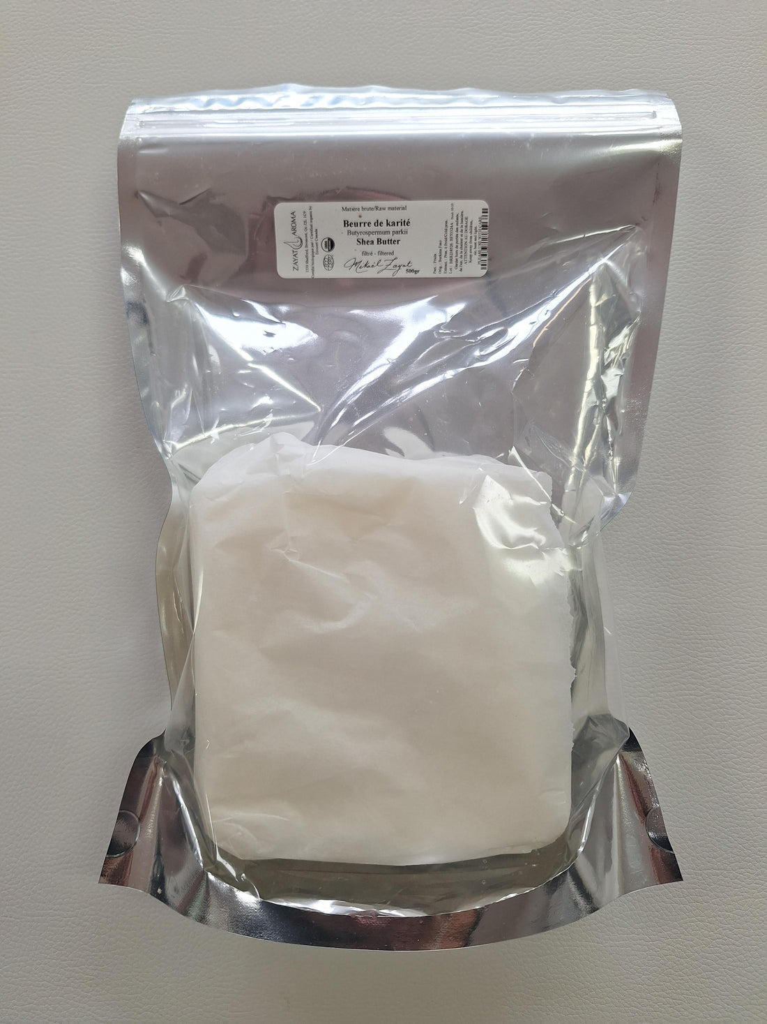 Beurre de Karité filtré, biologique Burkina Faso