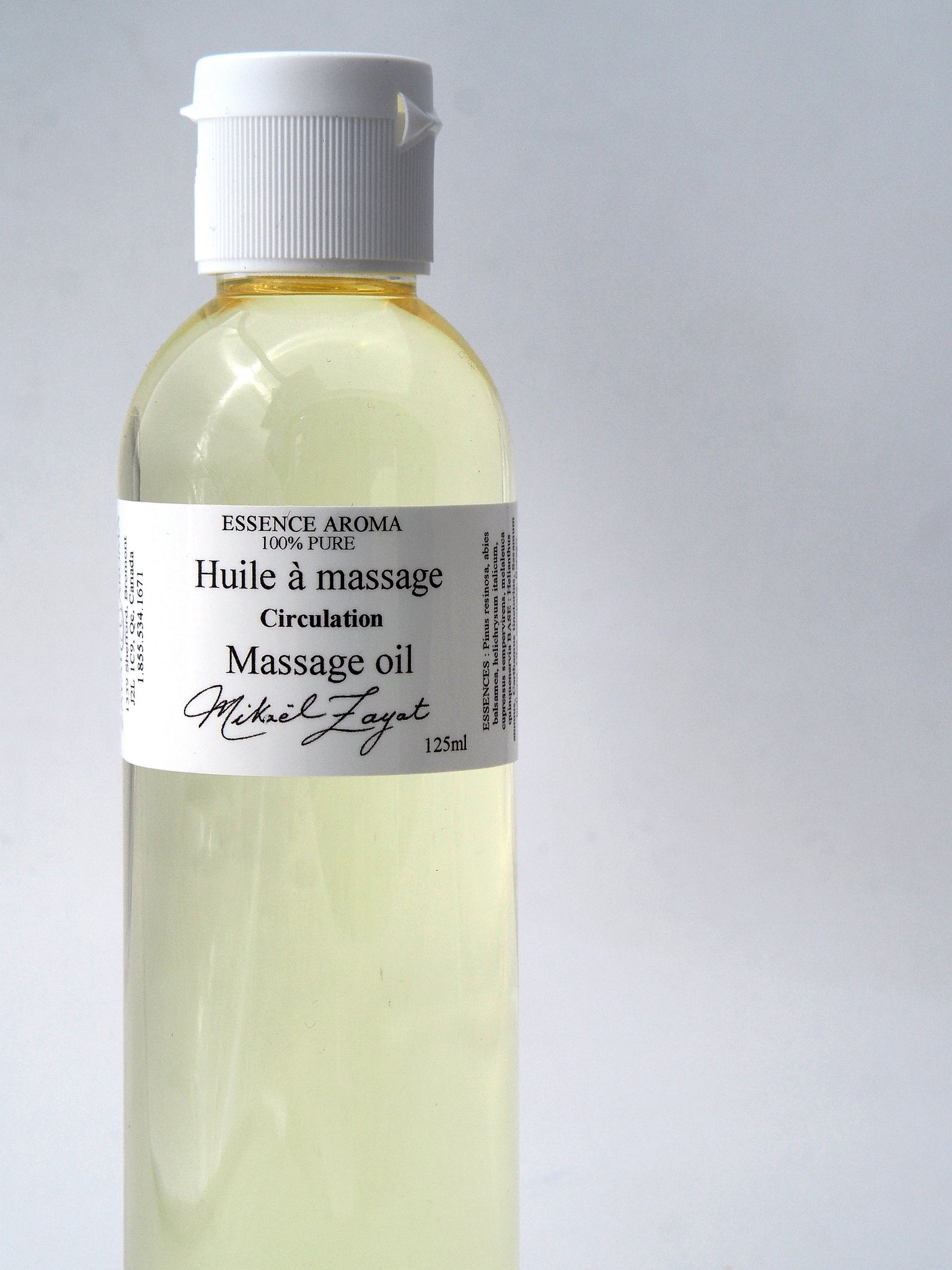 Huile à massage aromatique / Circulation