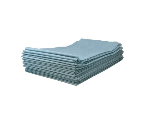 Draps non tissés en poly vert - 40" x 72" (25)