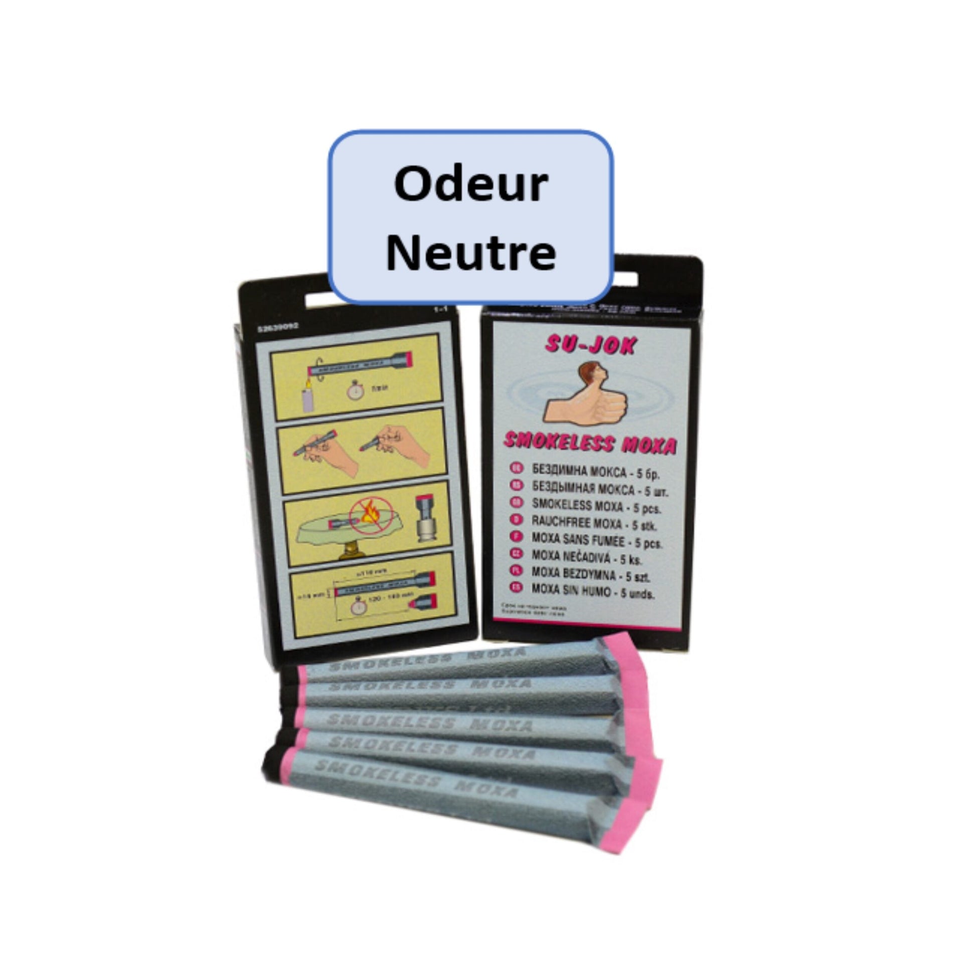 Moxa sans fumée bulgare Su-Jok bte/5