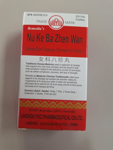 Nu Ke Ba Zhen Wan Femme huit trésors