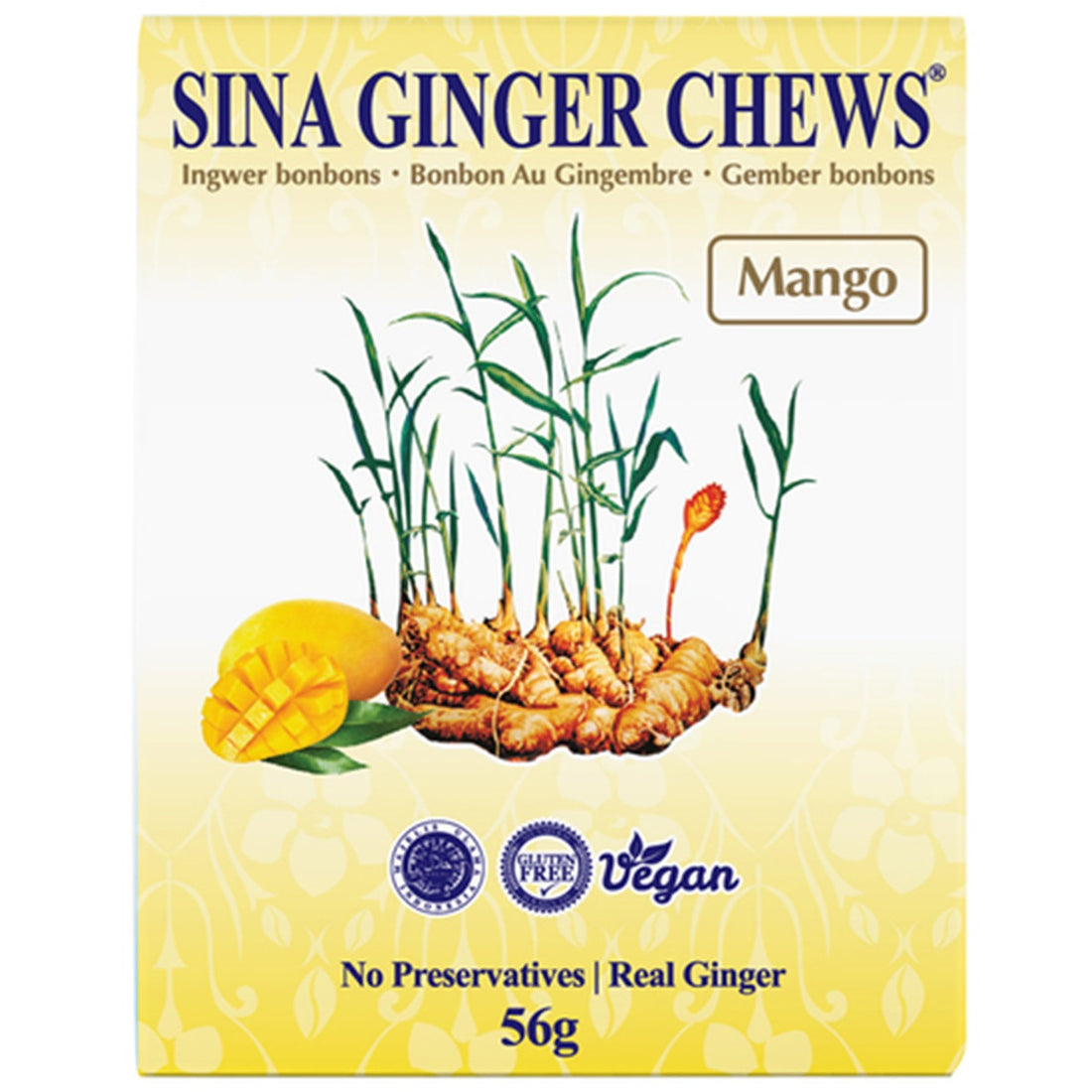 Bonbons au gingembre Ting Ting Jahe, 150g