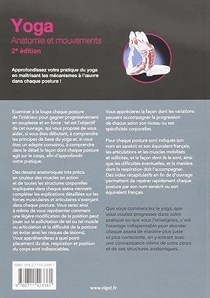 Yoga Anatomie et mouvements. 2ième édition